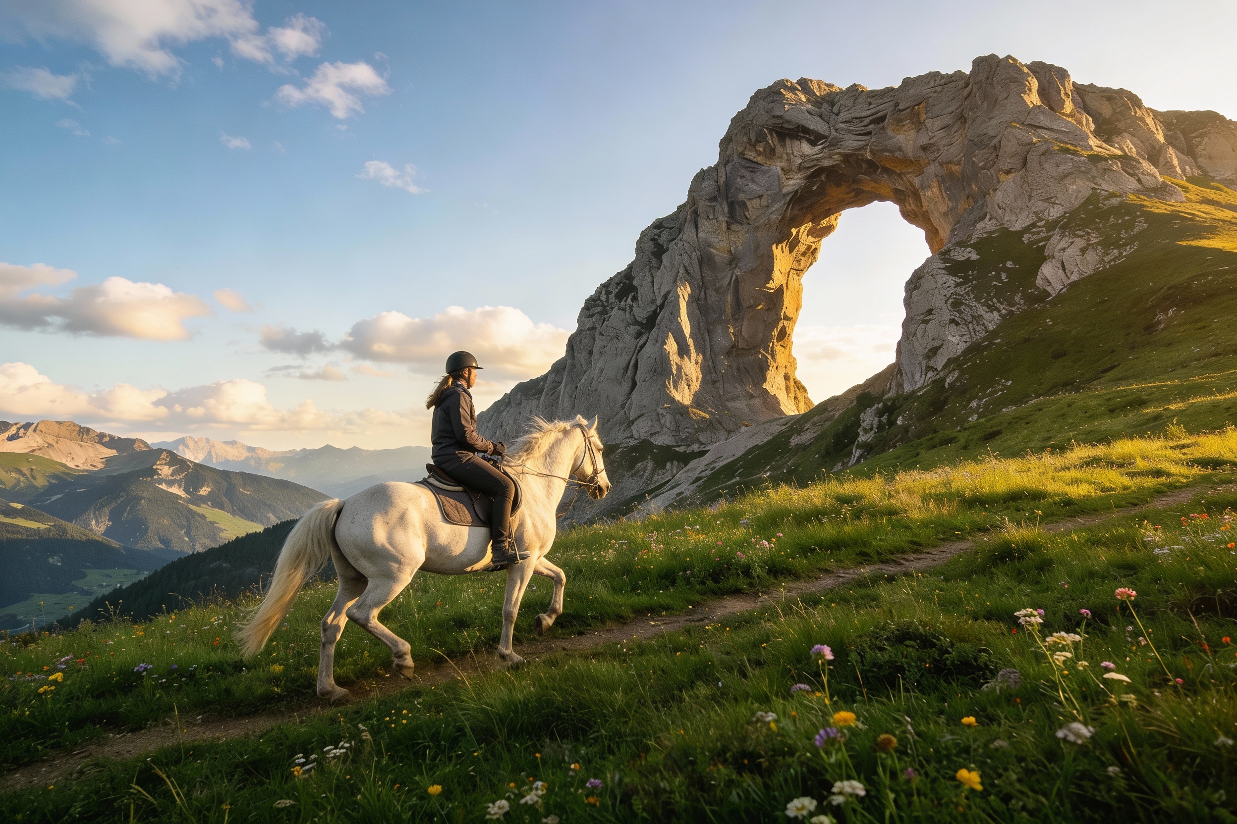 Balade à cheval solo dans les montagnes de la Matheysine